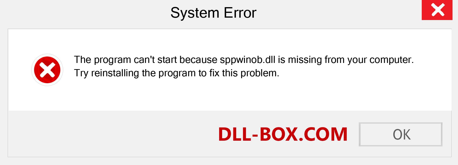  sppwinob.dll file is missing?. Download for Windows 7, 8, 10 - Fix  sppwinob dll Missing Error on Windows, photos, images